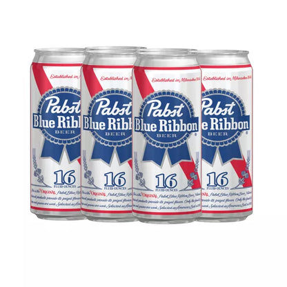 Pabst Blue Ribbon Beer - 6pk/16 fl oz Cans