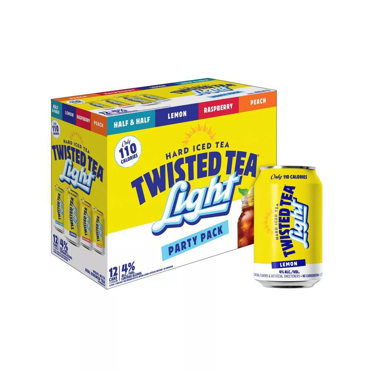 Twisted Tea Light Variety - 12pk/12 fl oz Cans
