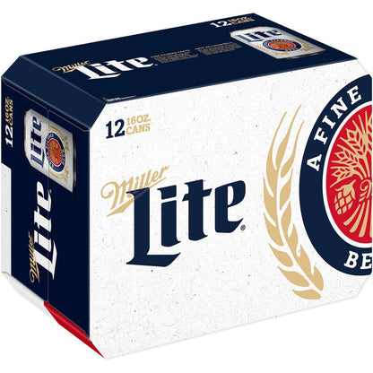 Miller Lite Beer- 12pk/16 fl oz Cans