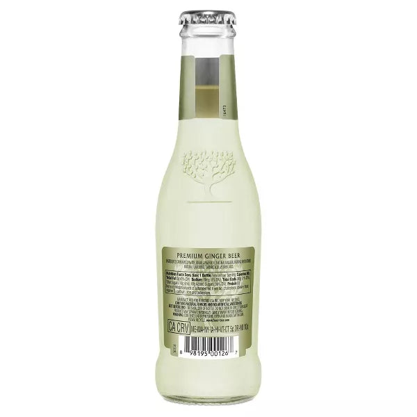 Fever-Tree Premium Ginger Beer Bottles - 4pk/200ml