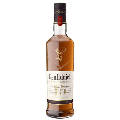 Glenfiddich 15yr Solera Reserve Single Malt Scotch Whisky - 750ml Bottle