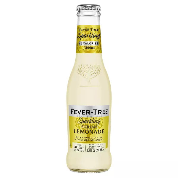 Fever-Tree Sparkling Sicilian Lemonade - 4pk/200ml Bottles