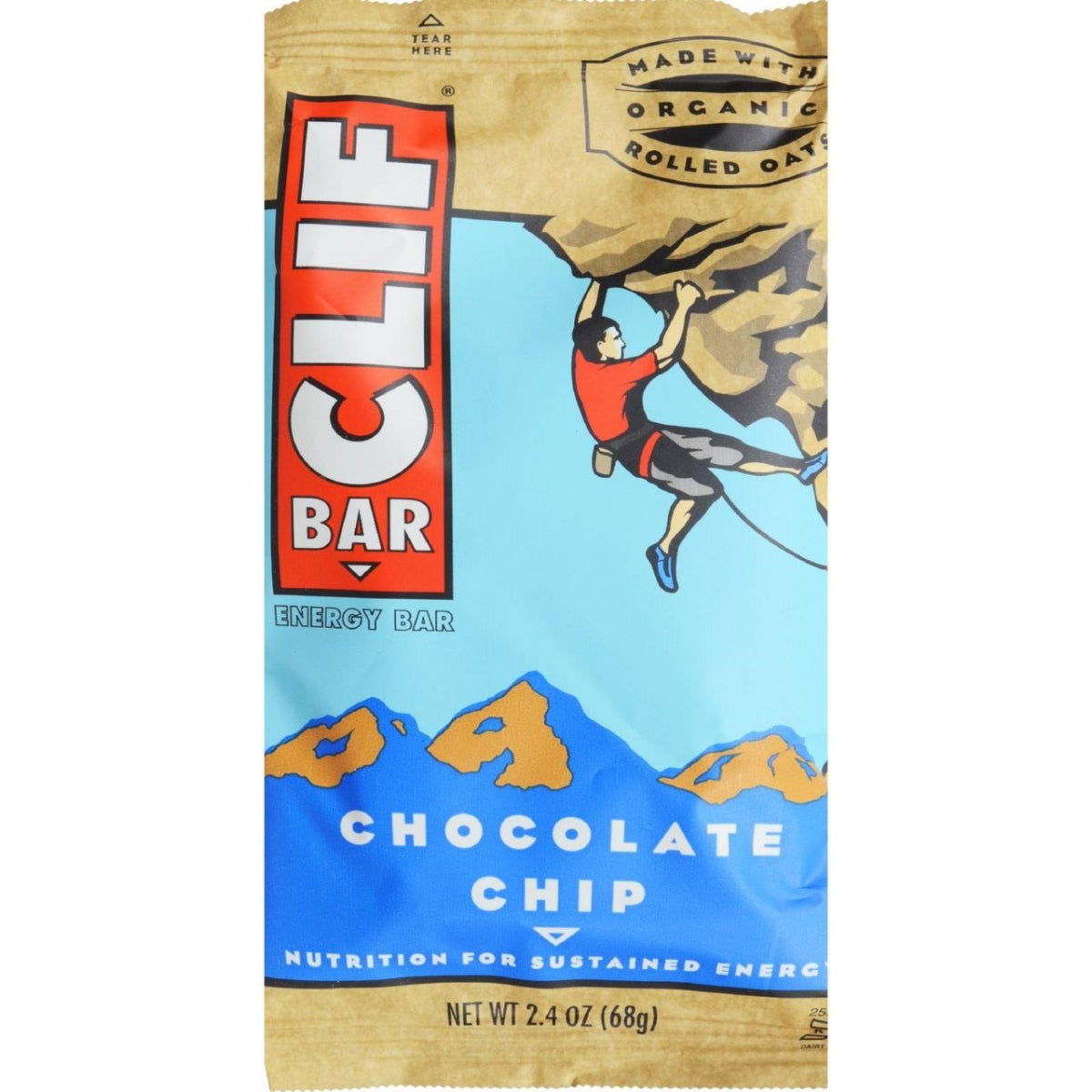 CHOCOLATE CHIP ENERGY BAR, CHOCOLATE CHIP