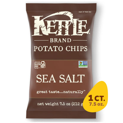 Kettle Brand Sea Salt Kettle Potato Chips - 7.5oz