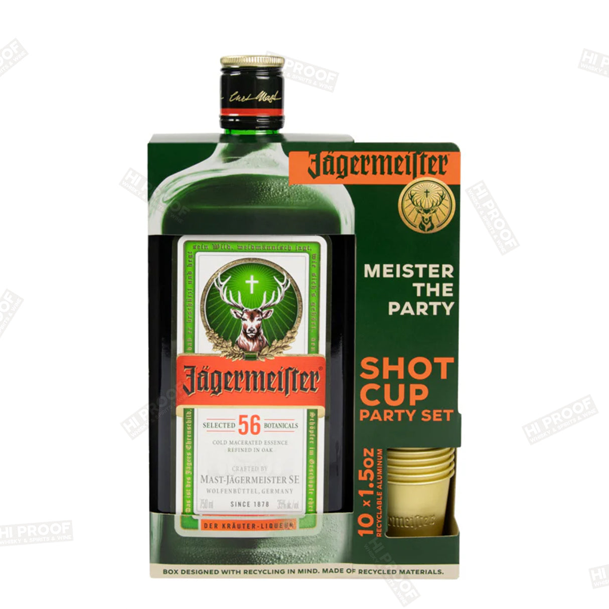 Jagermister Liqueur 1.75L Party Pk