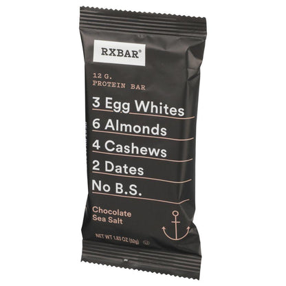 PROTEIN BAR, CHOCOLATE SEA SALT