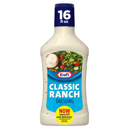 Kraft Classic Ranch Dressing, 16 fl oz Bottle