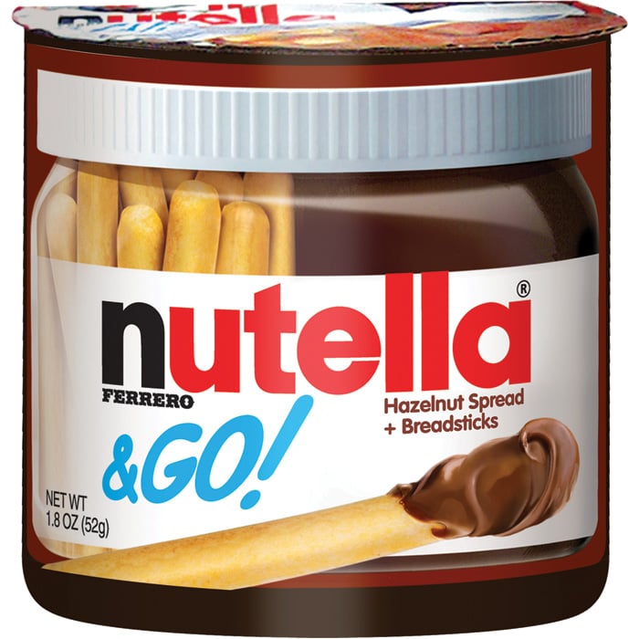 HAZELNUT SPREAD + BREADSTICKS