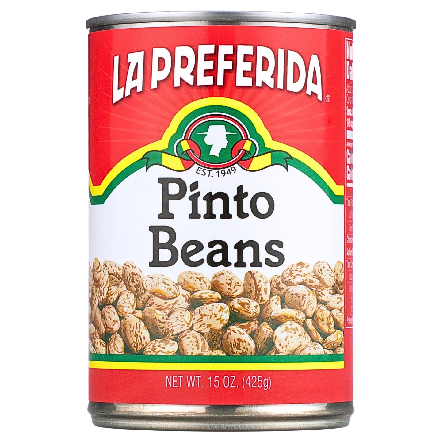 La Preferida Pinto Beans, 15 oz, Can