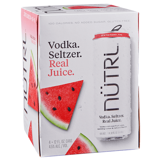 Nutrl Watermelon 4Pk Can