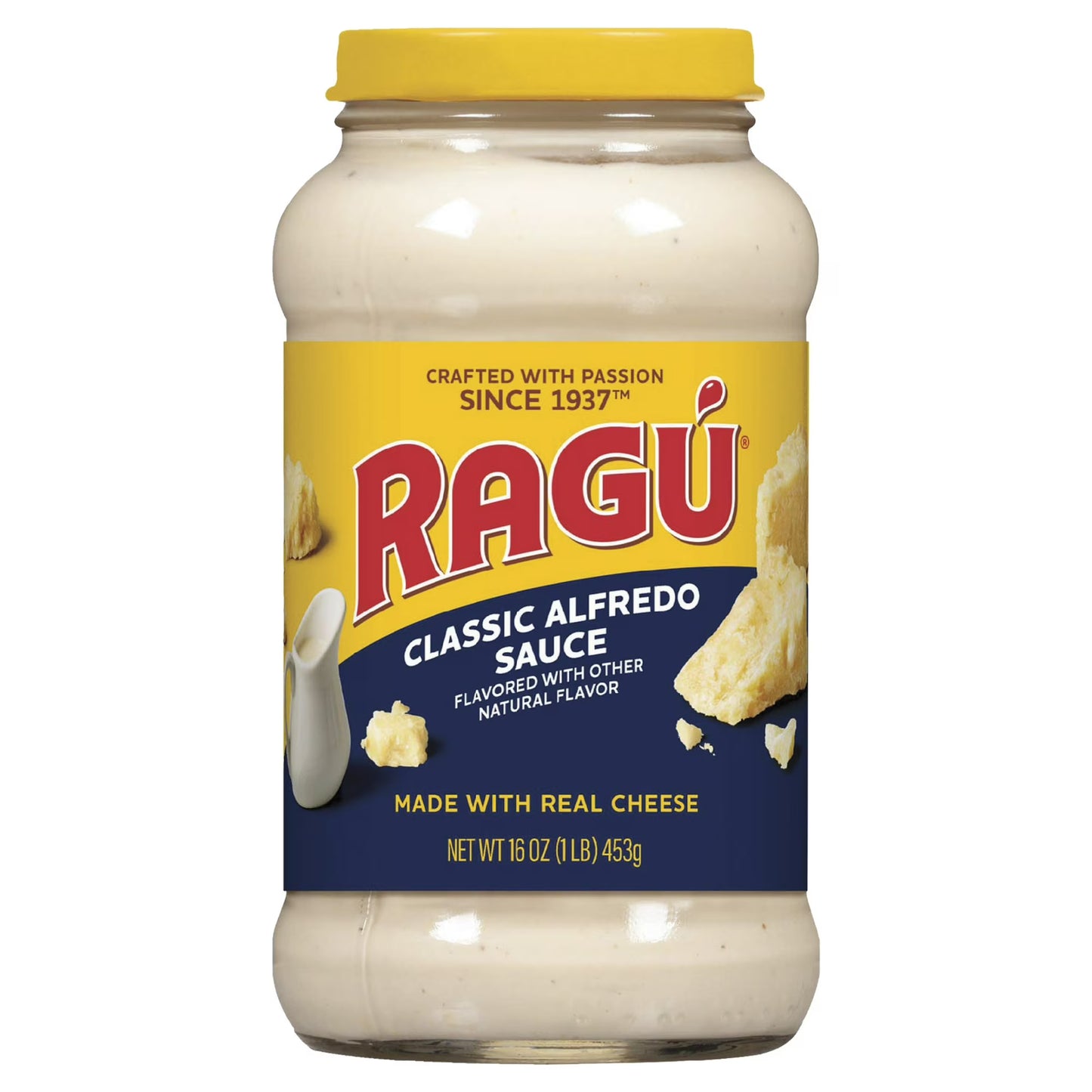 Ragu Classic Alfredo Pasta Sauce, Made with Real Cheese, 16 oz