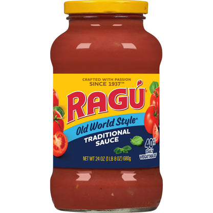 Ragu Old World Style Traditional Pasta Sauce, 24 oz