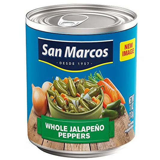 San Marcos Whole Jalapeno Peppers 11 Oz