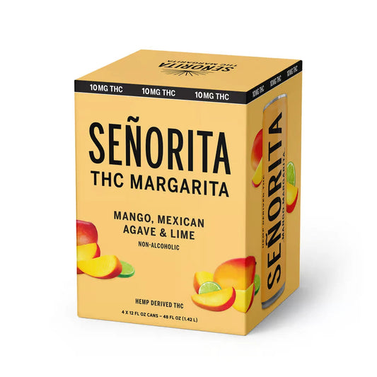 Senorita Thc Mango 4Pk Can
