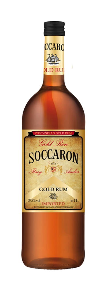 SOCCARON GOLD  RUM 750 ml
