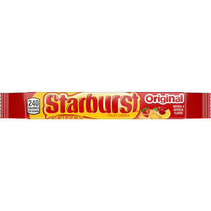 Starburst Original Fruit Chews Candy Single Pack, 2.07 ounce