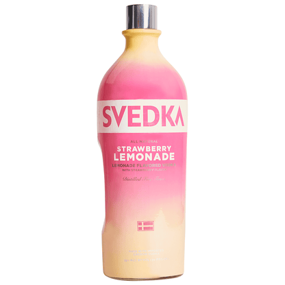 SVEDKA Strawberry Lemonade Flavored Vodka, 1.75 L Bottle, 70 Proof