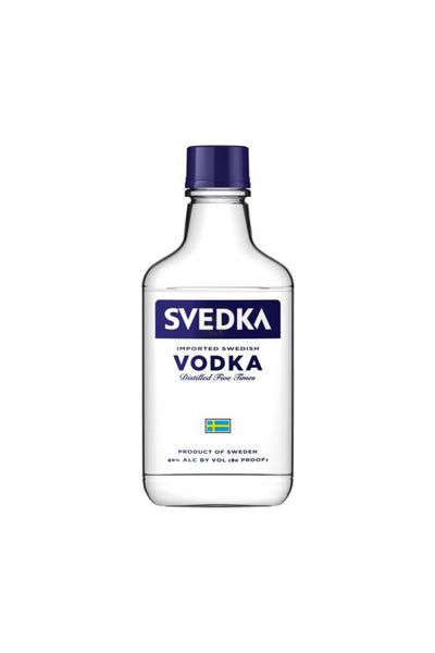 SVEDKA Vodka, 200 mL Plastic Bottle, 80 Proof