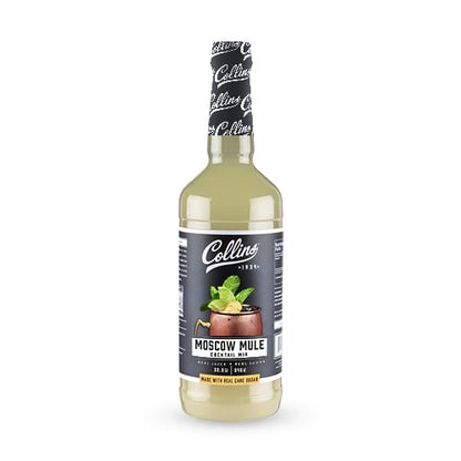 Collins Moscow Mule Mix for Cocktails  Holiday  Birthday Party  Gifts  32oz