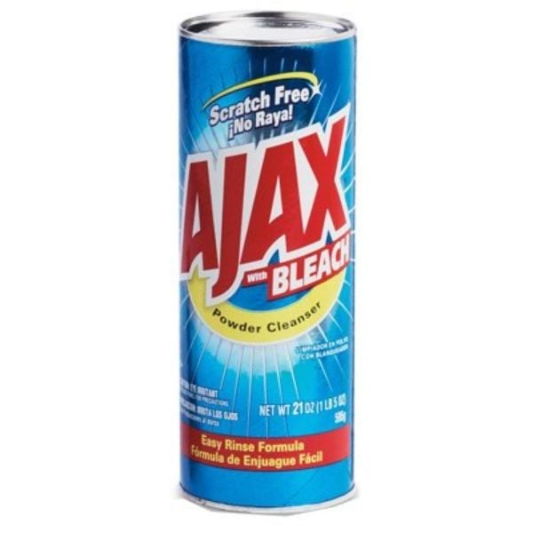 Ajax Powder Cleanser with Bleach  Scratch-Free Formula  21 oz Bottle