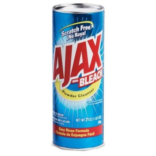 Ajax Powder Cleanser with Bleach  Scratch-Free Formula  21 oz Bottle