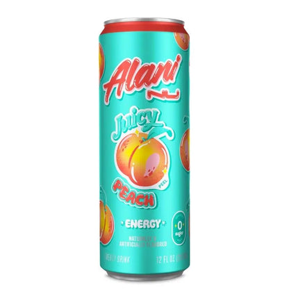 Alani Nu Sugar-Free Energy Drink  Juicy Peach  12 fl oz