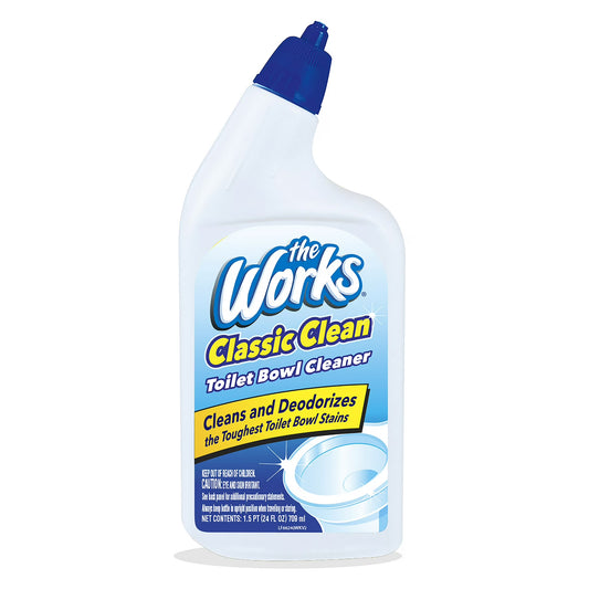 The Works Classic Clean Liquid Toilet Bowl Cleaner 24 floz