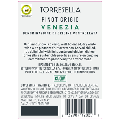 Torresella Pinot Grigio Venezia DOC 750ml