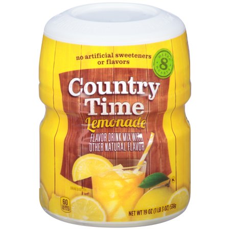 Country Time Lemonade Drink Mix - 19oz Canister