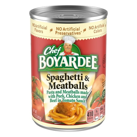 CHEF BOYARDEE Spaghetti And Meatballs, 14.5 OZ
