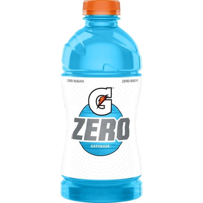 Gatorade Zero Zero Sugar Thirst Quencher Cool Blue 28 Fl Oz Bottle