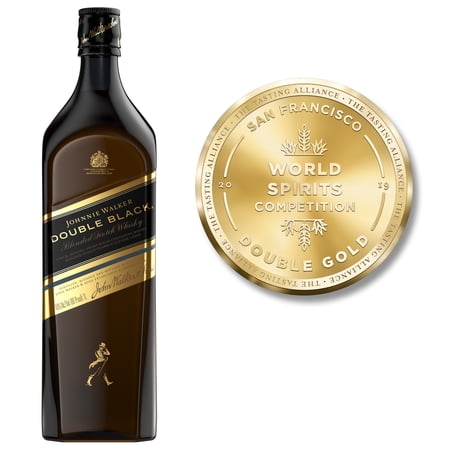 Johnnie Walker Double Black Label Blended Scotch Whisky, 750 mL (80 Proof)