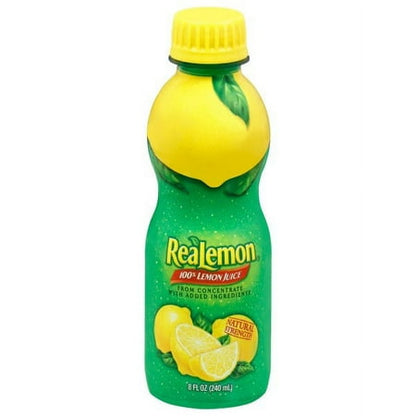 REALEMON, 100% LEMON JUICE