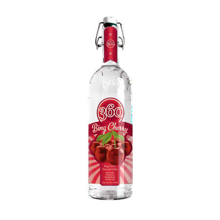 360 Bing Cherry Vodka Flavored 750 ML