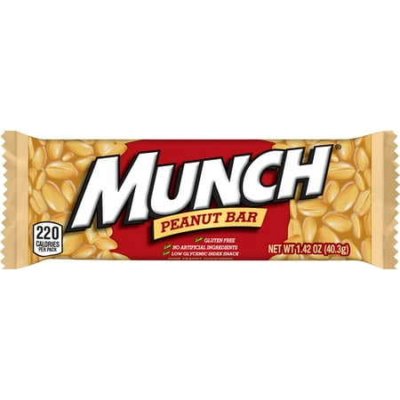 Munch Peanut Gluten Free Candy Bar  Full Size - 1.42 oz