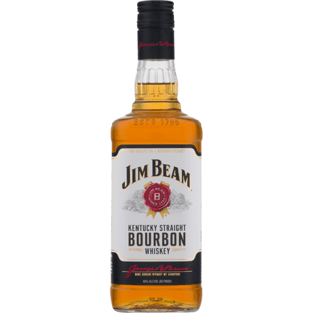 Jim Beam Bourbon Whiskey, 750 mL