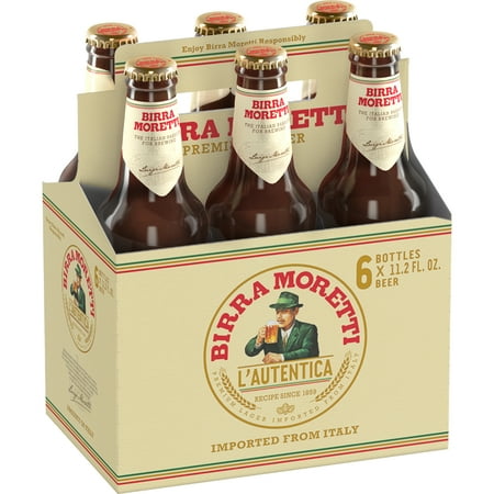 Birra Moretti, 6 pack, 12 fl oz bottles