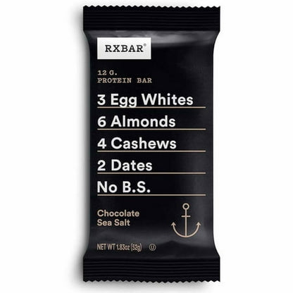 PROTEIN BAR, CHOCOLATE SEA SALT