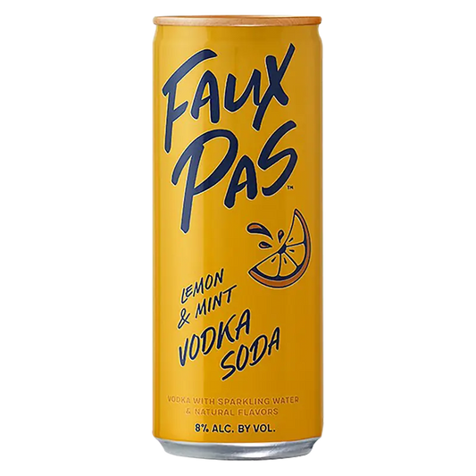 Faux Pas Vodka Lemon 250 Ml