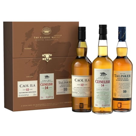 Classic Malts Selection Coastal Collection Gift Set, 200 ml