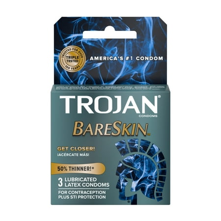 TROJAN™ Premium Latex Condoms Sensitivity BareSkin™ 00022600957058 Basic male condom, Hevea-latex