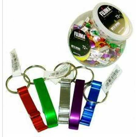 72pc Bottle Opener Keychain Display