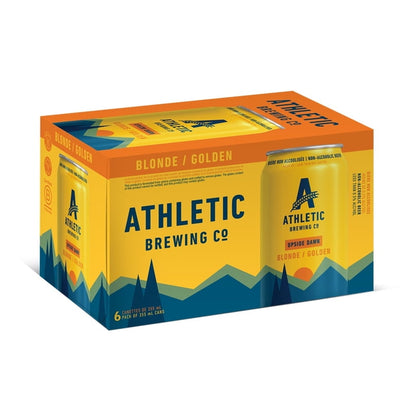 Athletic Brewing Company Upside Dawn Non-Alcoholic Beer Golden Ale - 6pk/12 fl oz Cans