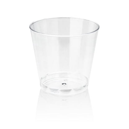 True Party Disposable Shot Glasses  Clear Plastic Drinking Glasses  Whiskey Cocktail Plastic Tumblers  Party Wedding Supplies  1oz Set of 50