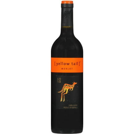 Yellow Tail Merlot Wine, 750 mL