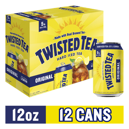 Twisted Tea Original Hard Iced Tea - 12pk/12 fl oz Cans