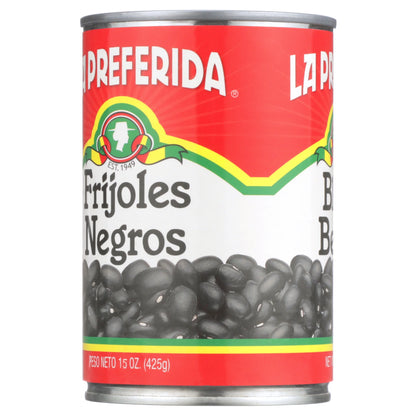 La Preferida Black Beans, 15 oz, Can