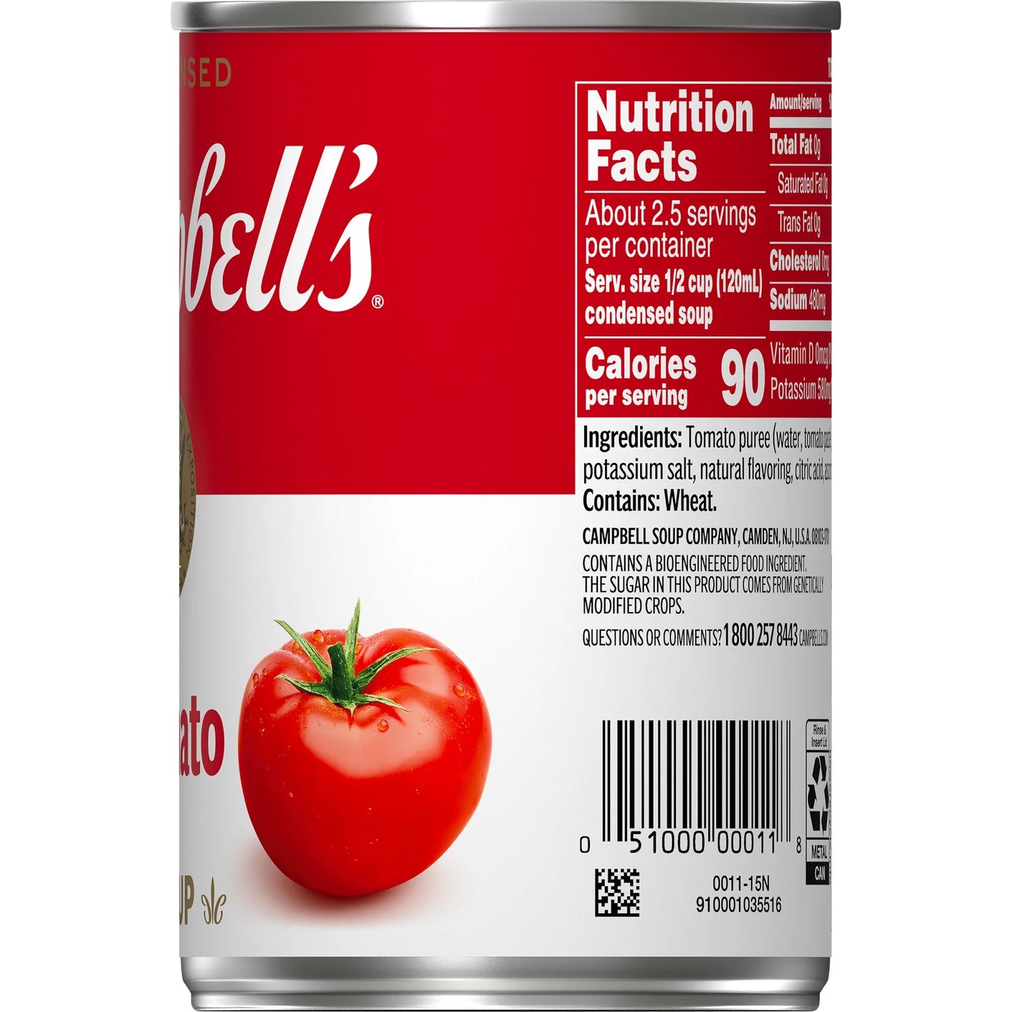 Campbell's Condensed Tomato Soup, 10.75 oz Can