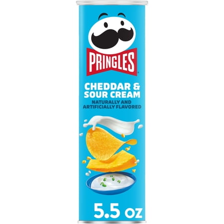 Kellogg's Pringles Crisps Cheddar & Sour Cream 5.5oz