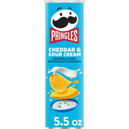Kellogg's Pringles Crisps Cheddar & Sour Cream 5.5oz
